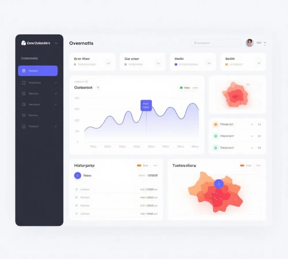 走势看板模块结构示意图